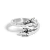 Stainless Steel Hug Ring