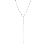 Lip Chain Lariat necklace stainless steel