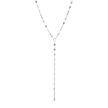 Lip Chain Lariat necklace stainless steel