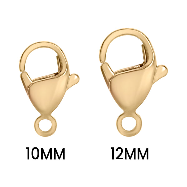 Jewelry Wholesale Titanium Smooth Round Hook Earring Golden