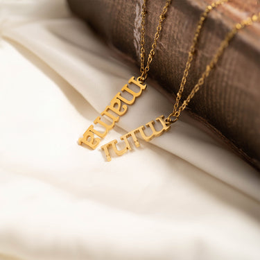 18K Gold PVD Stainless Steel Mama Charm