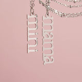 18K Gold PVD Stainless Steel Mama Charm