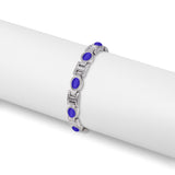 Blue Stone Magnetic Bracelet