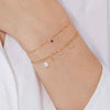 2.0 mm Fine Paperclip Chain 14K Solid Rose Gold Permanent Jewelry Link - By the Inch / PMJ0015