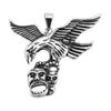 10 Pack - Eagle Stainless Steel Pendant / PDC267