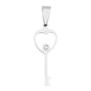 PENDANT DE CLÉ CIEUX CZ/PDJ2232 CZ en inoxydable