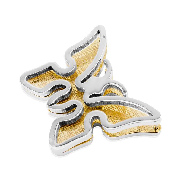 Gold Butterfly Stainless Steel Pendant / PDJ3229