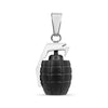 Stainless Steel Black Grenade Pendant / PDJ3585