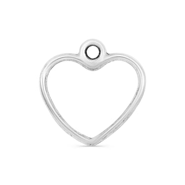 heart outline charm