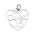 Stainless Steel "Sweet 16" Charm / PDJ5056