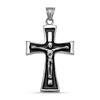 Large Crucifix Cross Stainless Steel Pendant / PDL2026