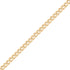 1.2mm Diamond Cut Curb 14K Gold Plated .925 Sterling Silver Permanent Jewelry Chain - By the Foot / PMJ0019