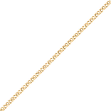 0.9mm Fine Diamond Cut Curb 14K Gold Plated .925 Sterling Silver Permanent Jewelry Chain - By the Foot 