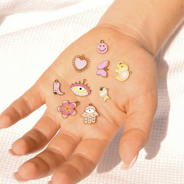 Pop of color charm set lifestyle