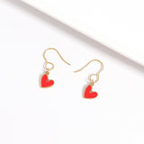 Red Epoxy Heart Charm
