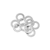 10 Pack - Stainless Steel Washer Pendants / SBB0029