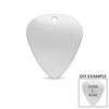 10 Pack - Blank Stainless Steel Guitar Pick Pendants / SBB0103