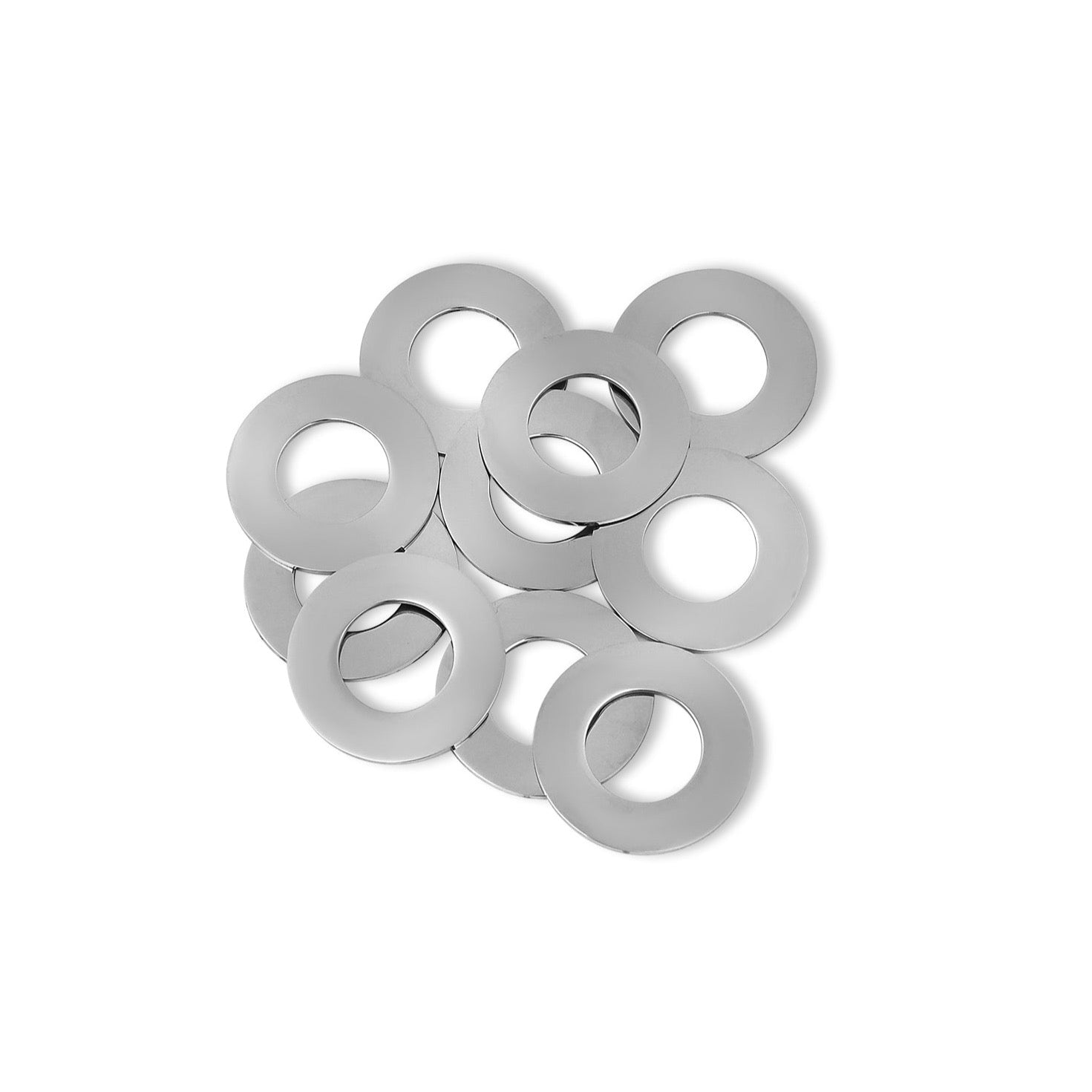 10 Pack - rostfritt stål tvättmoder / SBB0107