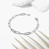 Stainless Steel Paperclip Chain Bracelet / BRJ9083
