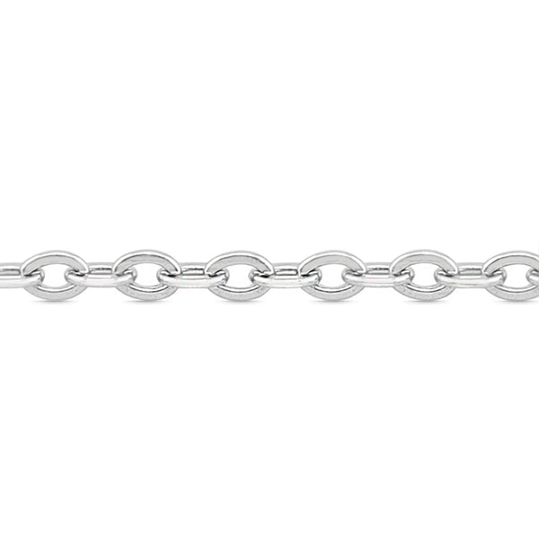 Stainless Steel 1.5mm Oval Loop Chain 164' Spool 50 meter / SPL0008