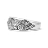 Sterling Silver Abstract Design Ring / SSR0115