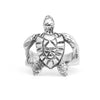 Sterling Silver Turtle Ring / SSR0128