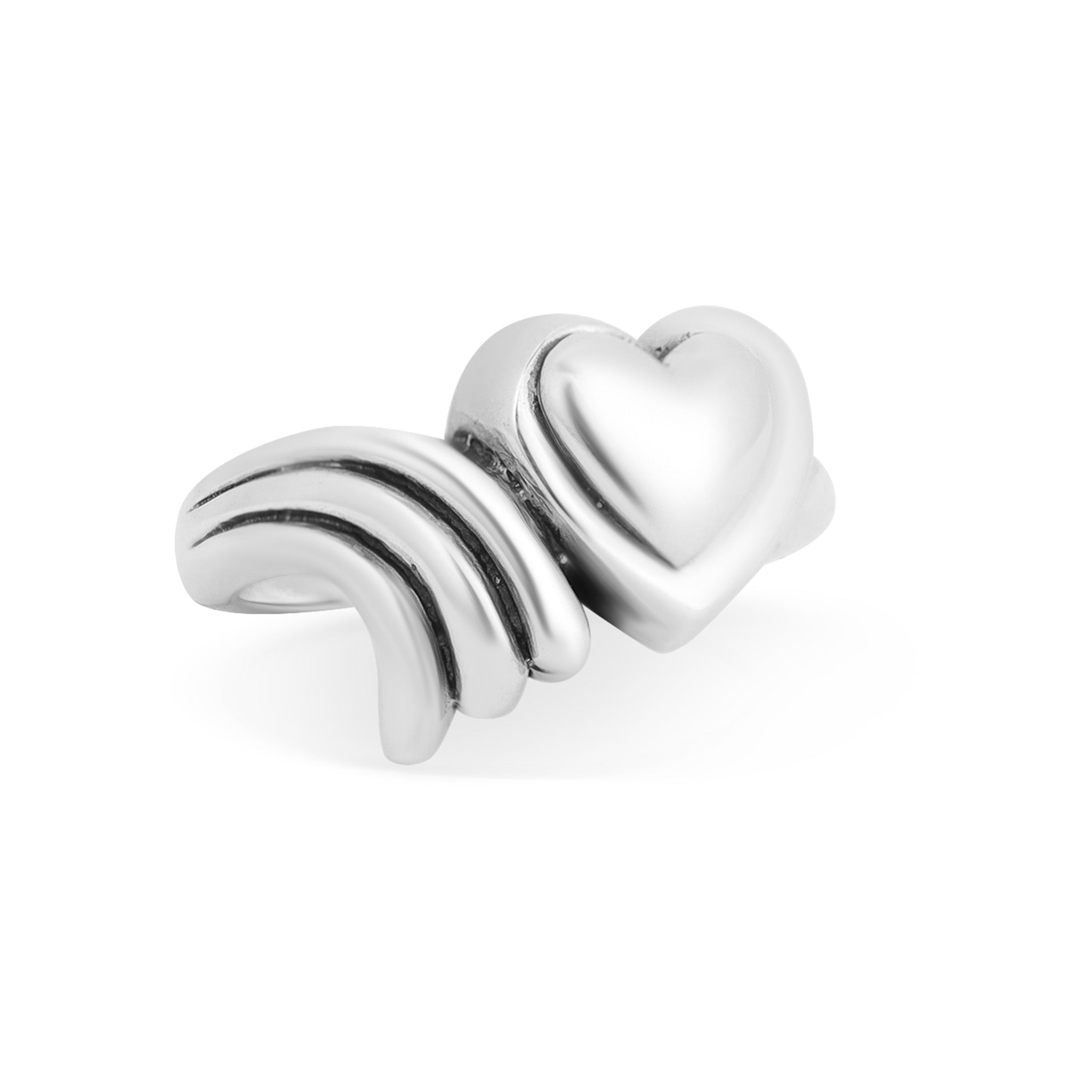 Sterling Silver Heart Design Ring / SSR0130