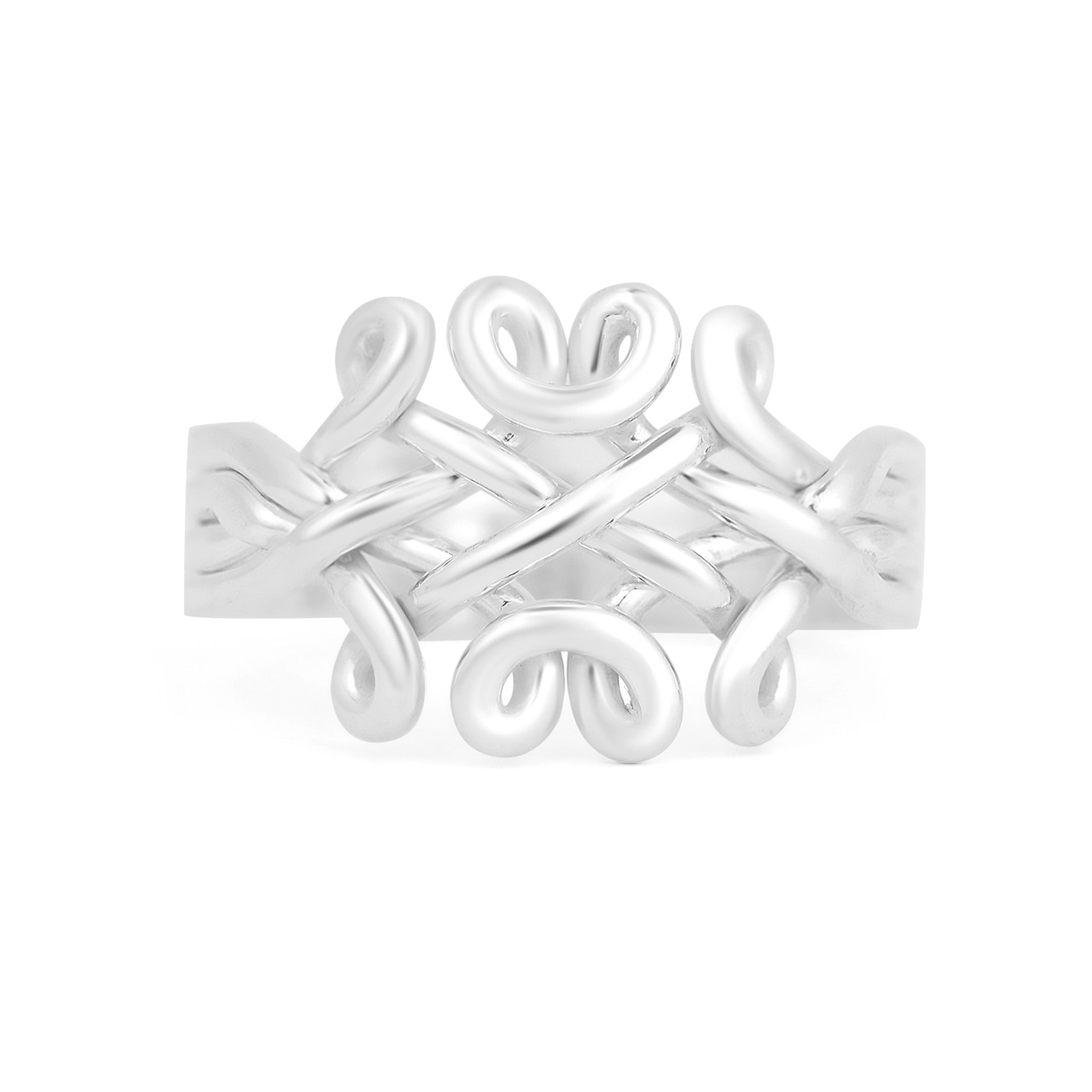 Sterling Silver Celtic Knot Ring / SSR0148