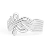 Sterling Silver Celtic Love Knot Ring / SSR0154