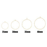 Wire Hoop Earrings