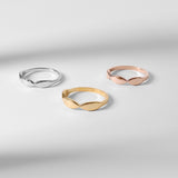 Stainless Steel Sculpted Blank Engravable Ring Lifestyle