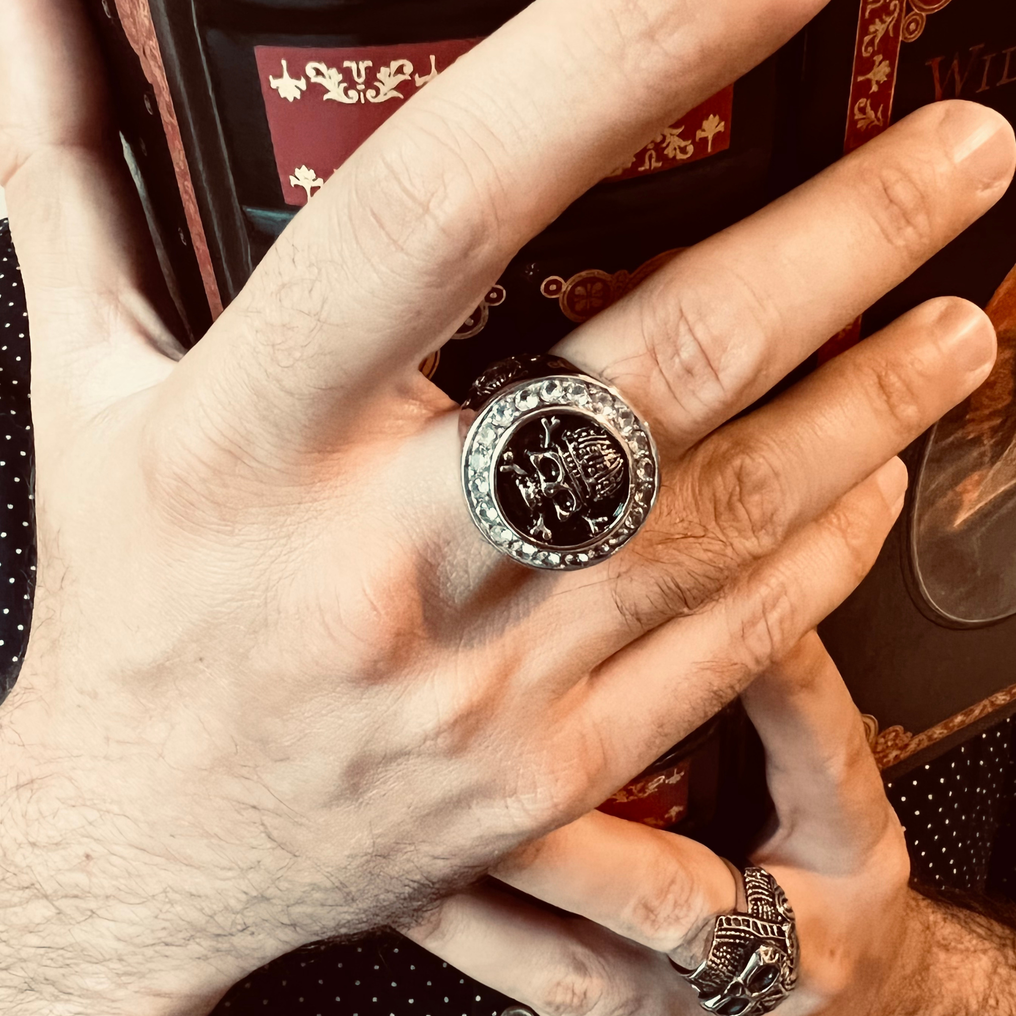 King signet ring on sale