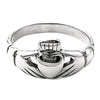 Sterling Silver Celtic Claddagh Ring / SSR0081