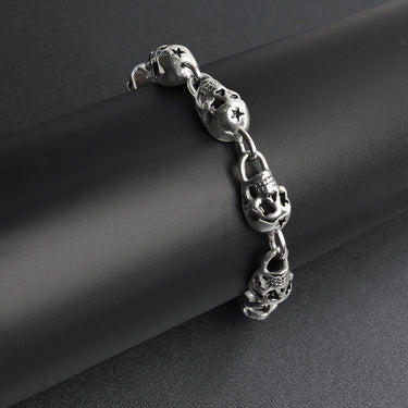 Bracelet de crâne en acier inoxydable/BCJ2006