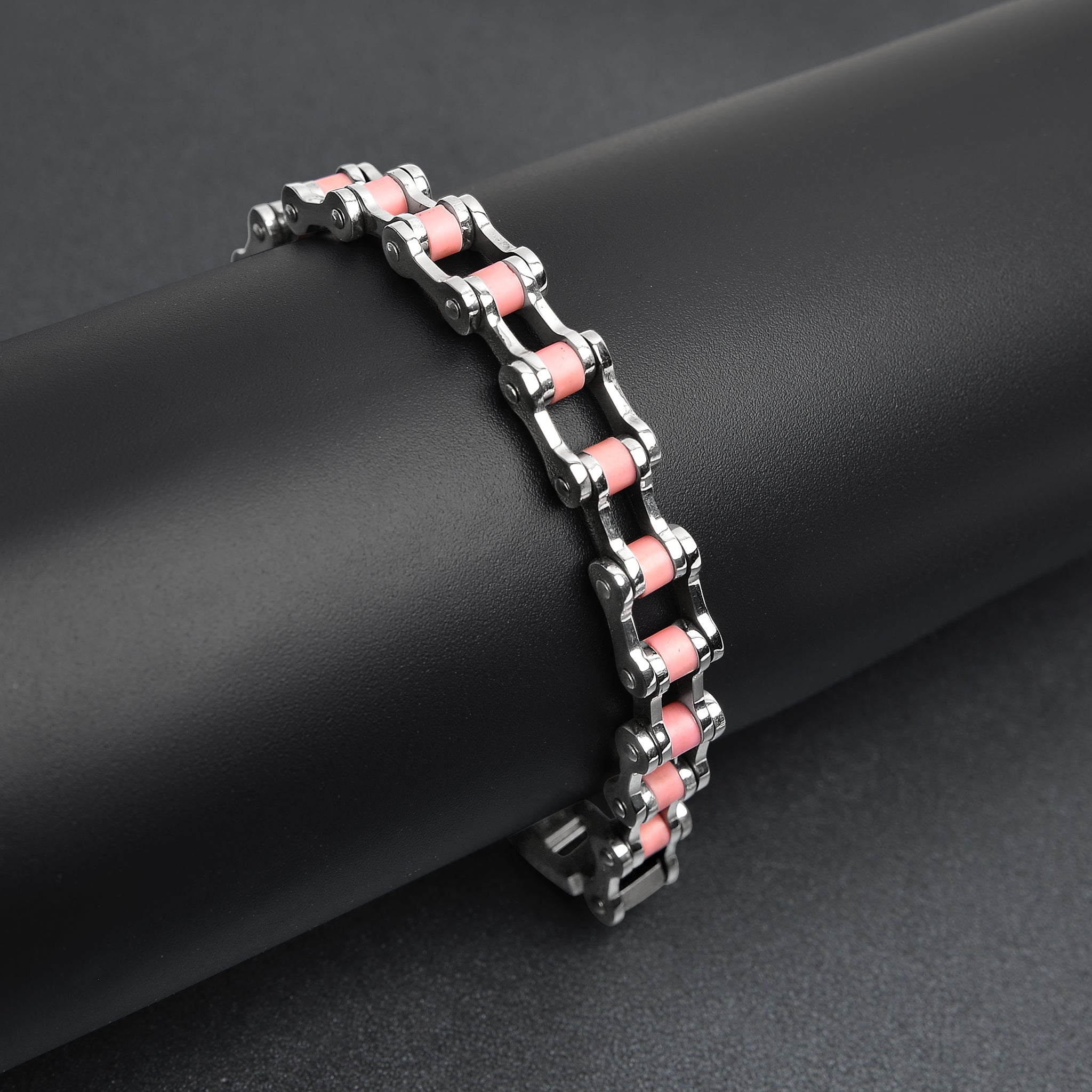 Bike chain deals bracelet with diamonds