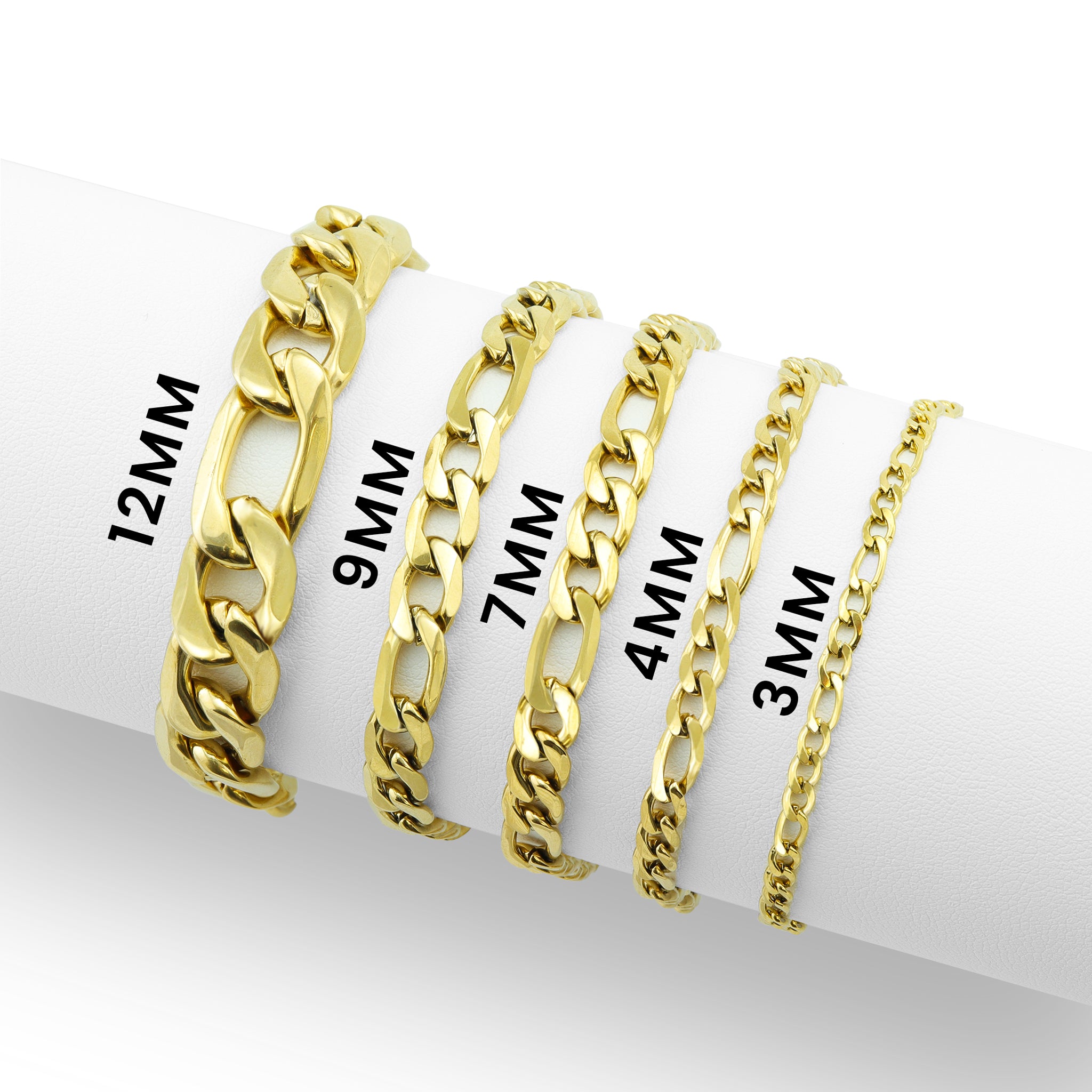 INOX 6mm 18K Gold Plated Miami Cuban Chain Bracelet | Leitzel's Jewelry |  Myerstown, PA