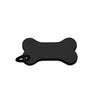 Wholesale Stainless Steel Dog Bone Pendant Charm Stamping Engraving Black