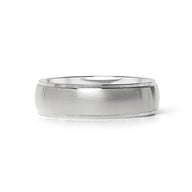 Brushed Center Polished Edge