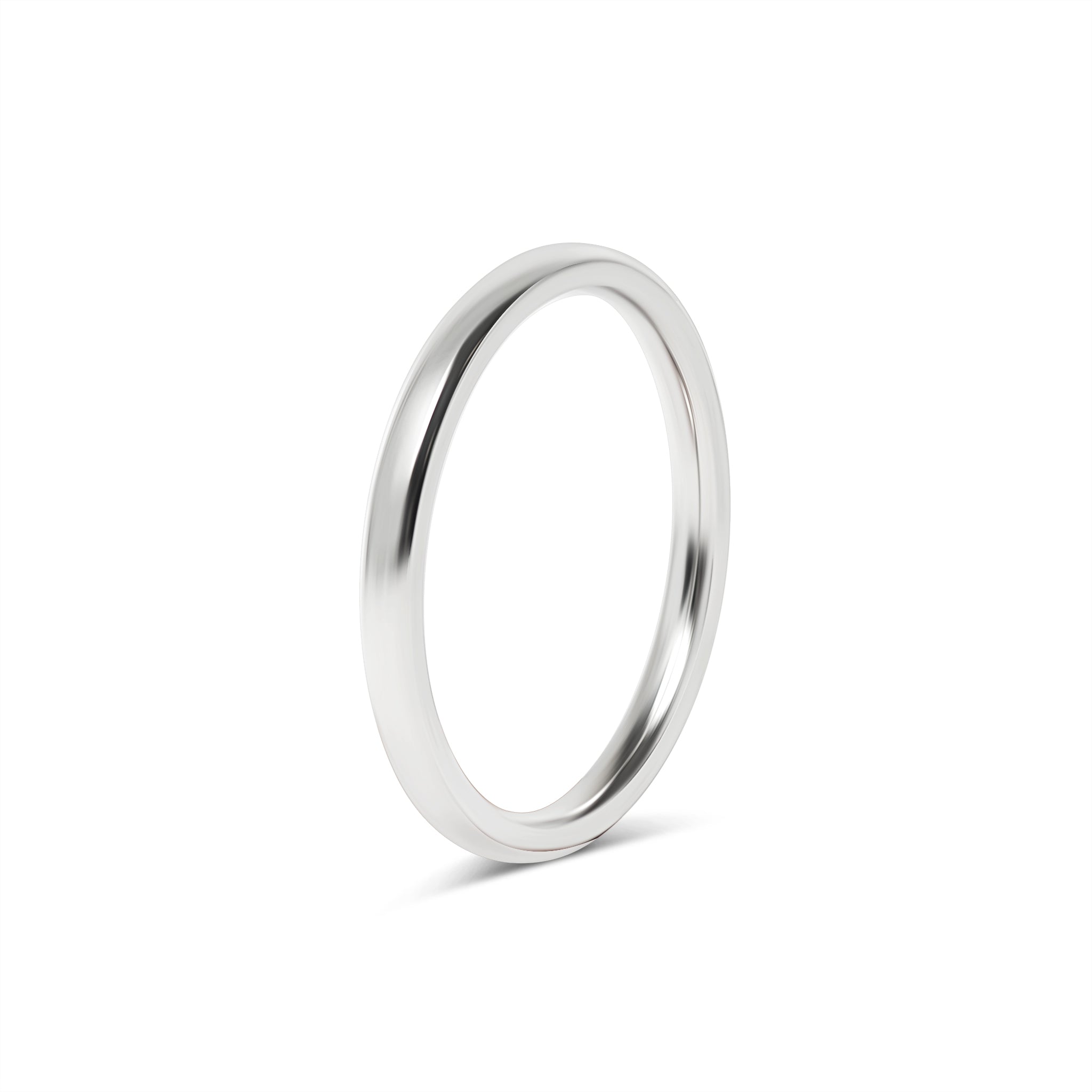Customised Plain Platinum Ring JL PT 959