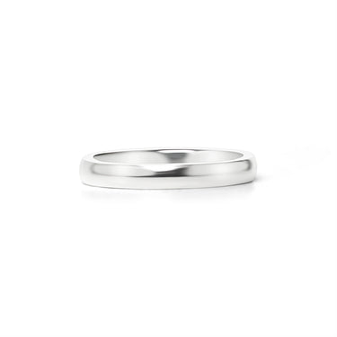 Highly Polished Rounded Stainless Steel Blank Ring 2mm - 6mm