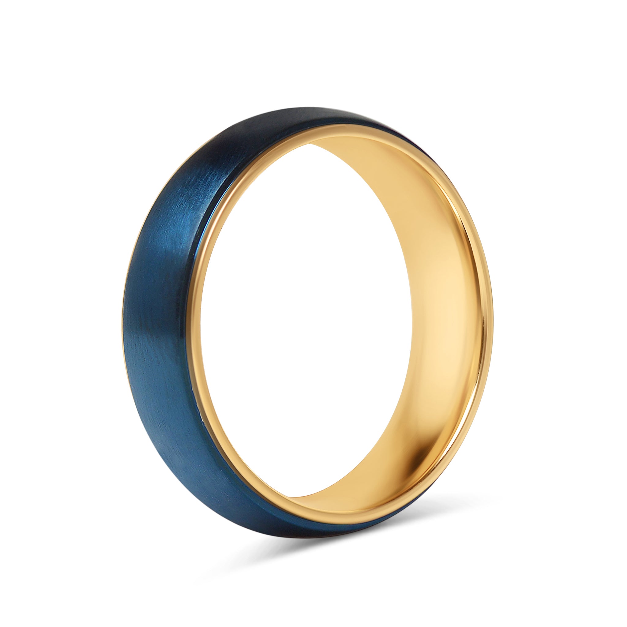 Blue Stainless Steel Gold PVD Coated Edge Ring