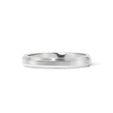 Wholesale Polished Beveled Edge Stainless Steel Ring