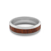 Stainless Steel Wood Center Ring