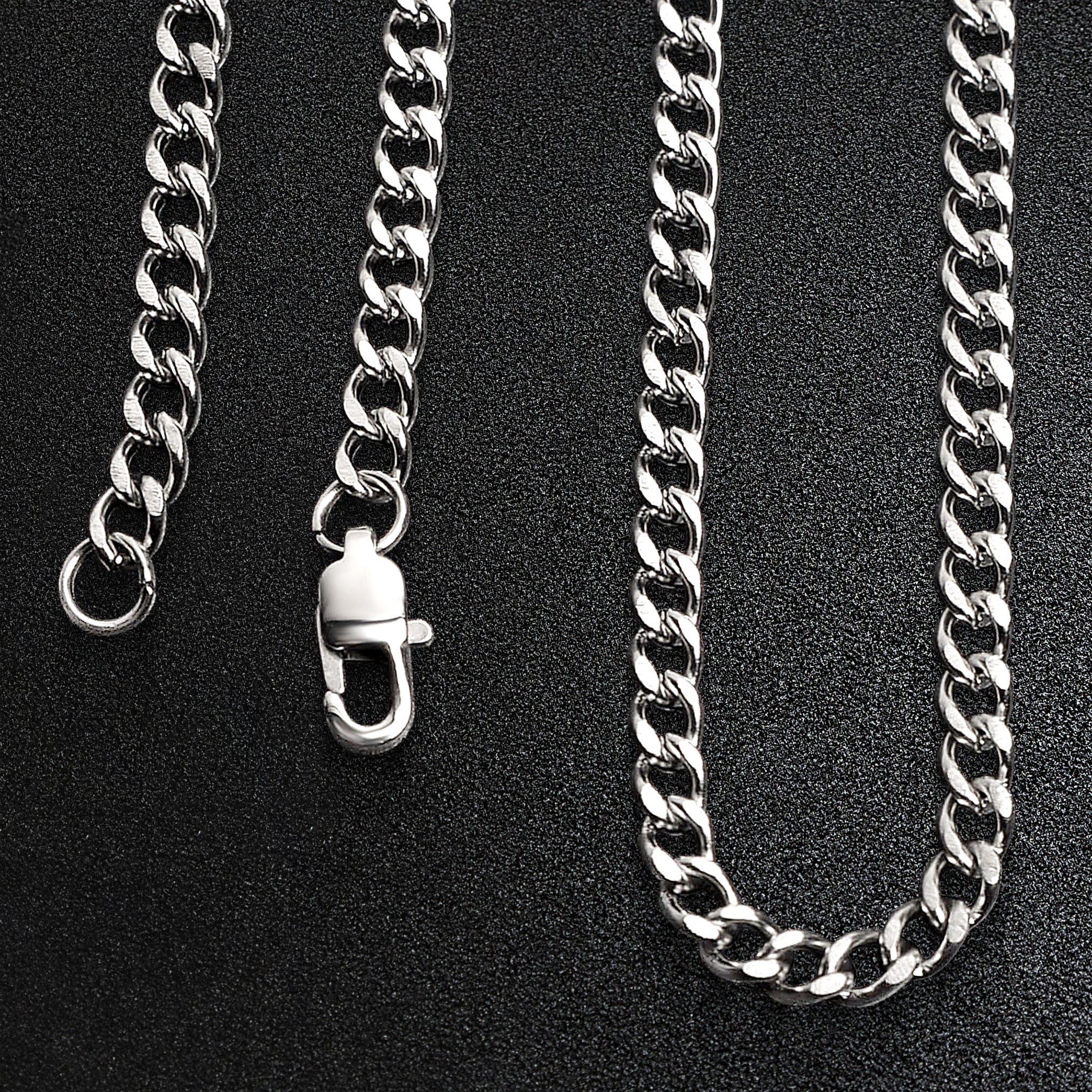 Bulk Antique Silver Link Chain Necklaces 24 - Select Quantity Pack of 20