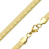 Stainless Steel Gold Snake Chain Necklace / CHN7700
