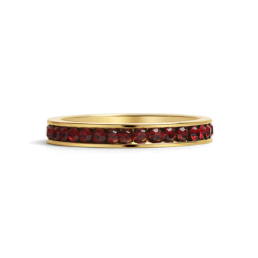 CZ Eternity Ring Lifestyle