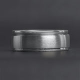Highly Polished Stainless Steel Spinner Center Ring Lifestyle