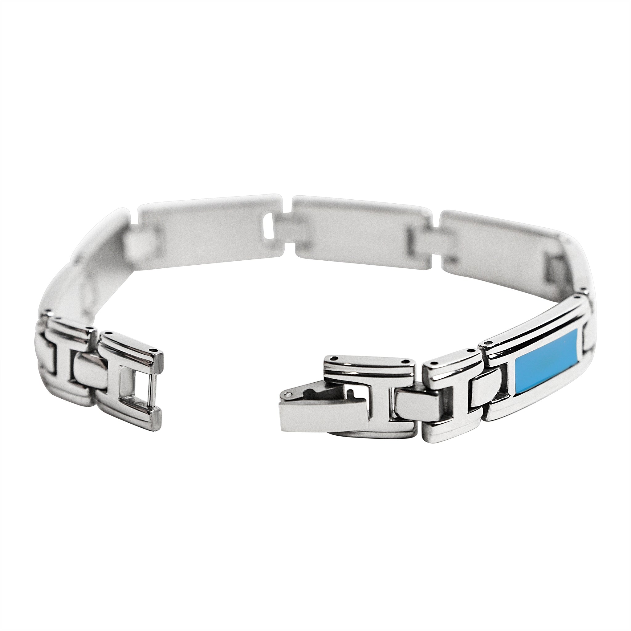 Friendship Bracelet Charms, Stainless Steel Silver Rainbow Chain Chain  Bracelet for Men Women, Bracelet