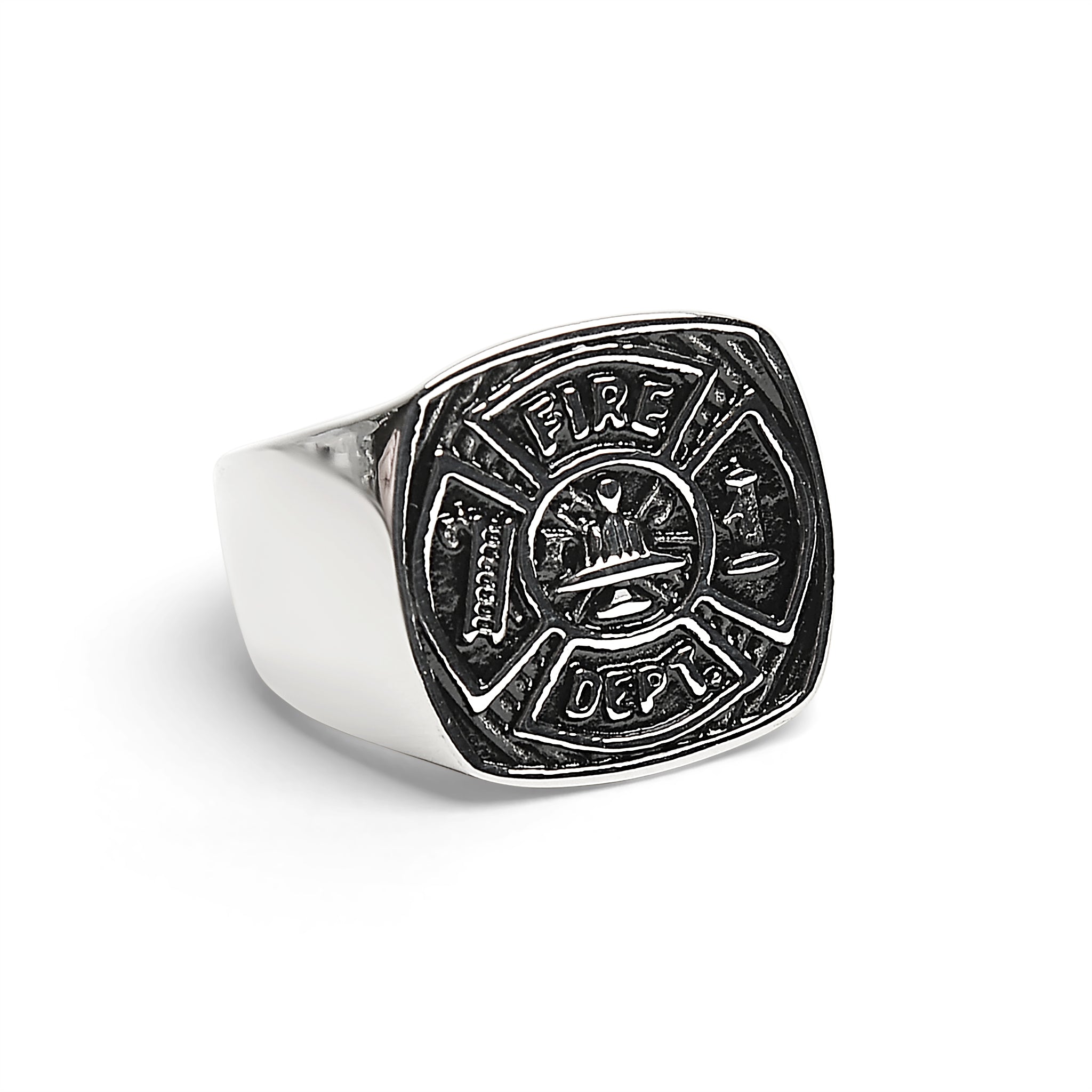 Fire Department Stainless Steel Ring / MCR4077