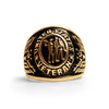 Gold United States Military Veterans Stainless Steel Men's Ring / MCR6008